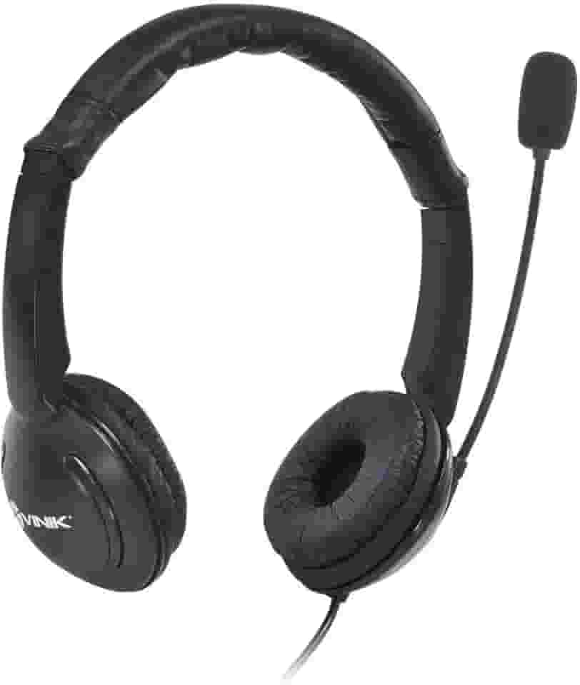 FONE HEADSET CORP USB COM MICROFONE - PRETO - VK390
