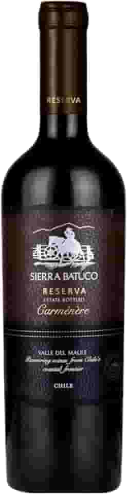 Sierra Batuco Vinho Tinto Chileno Reserva Carmenere 750Ml