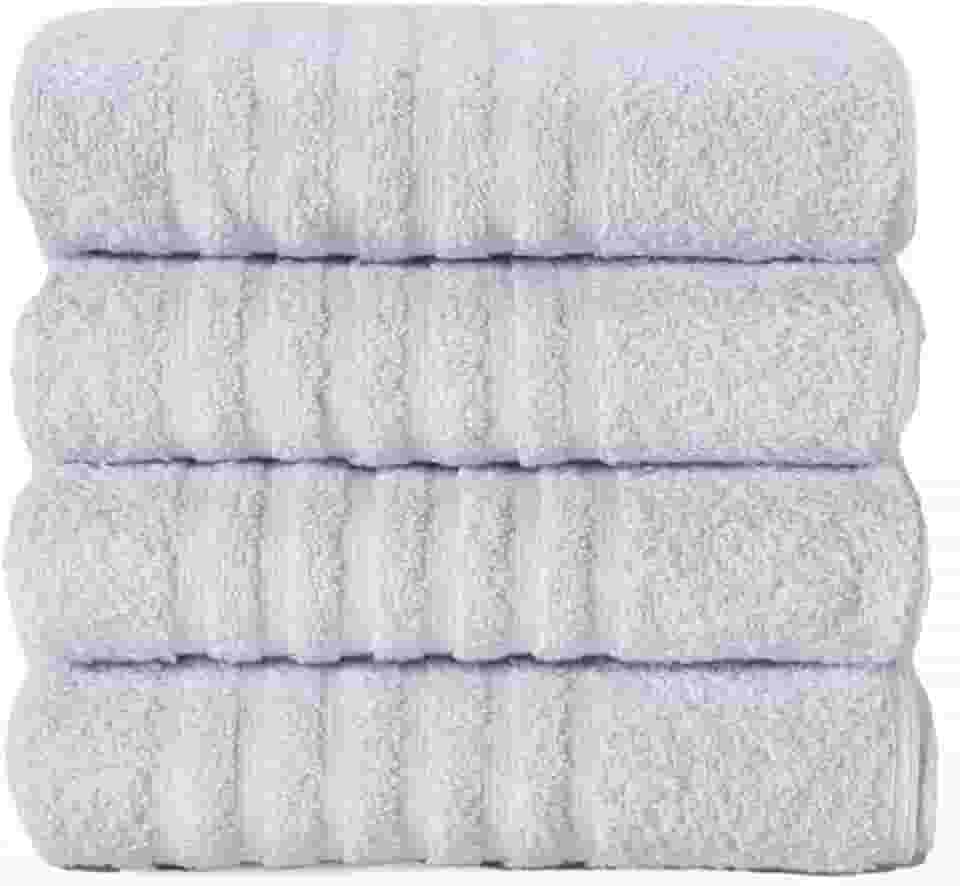 Toalha de Rosto Profissional, Branco, Algodão e Poliéster, 72 x 50 cm, Gramatura 450 g/m², Costuras Duplas Reforçadas, Hipoalergênico, para Hotelaria, Hospitais, Clubes