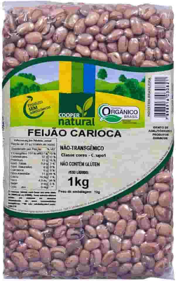Feijão Carioca Orgânico Coopernatural 1kg