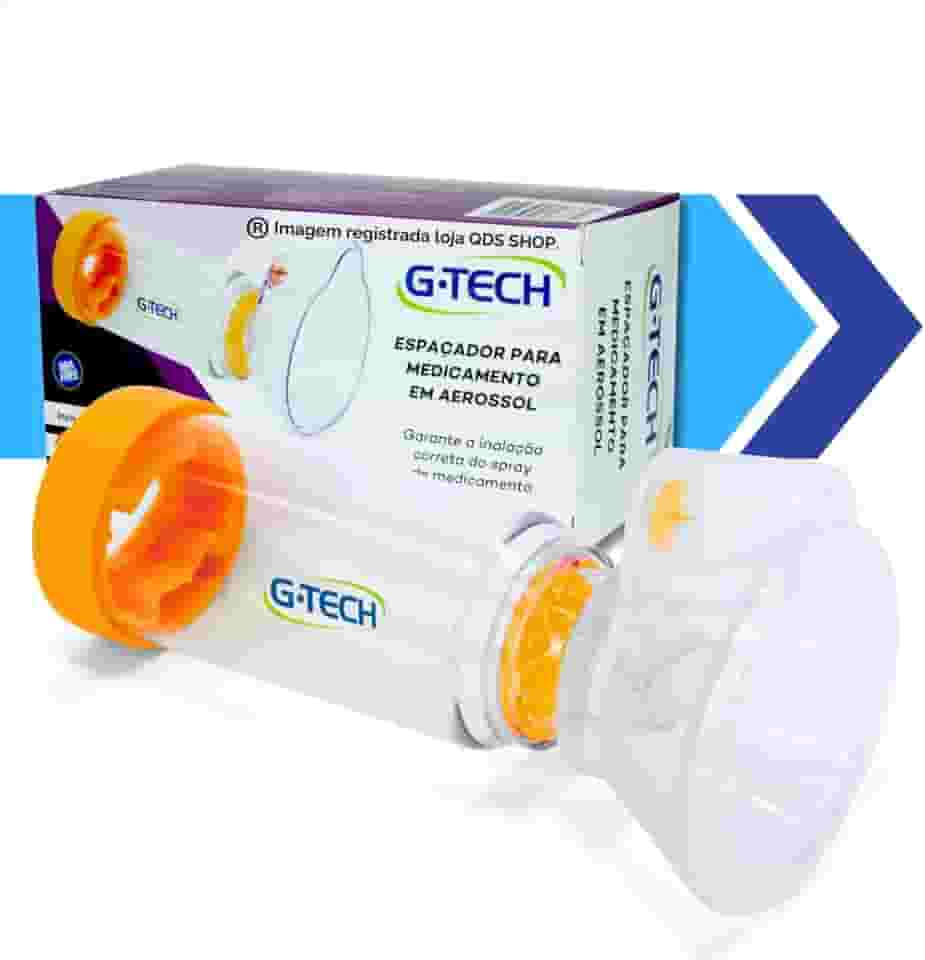 Espaçador Gtech Clear Mascara Adulto E Infantil Aerossol