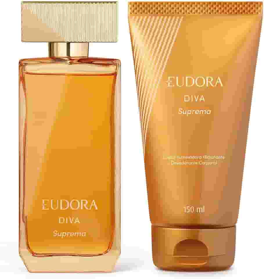 Combo Diva Suprema: Desodorante Colônia 100ml + Loção Iluminadora Hidratante 150ml