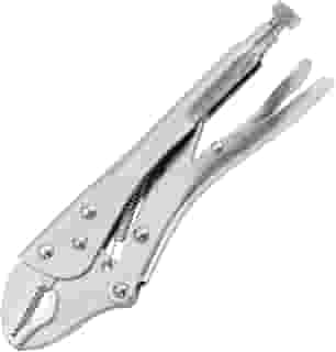 MTX Alicate de Pressão 10' (250 mm) Mordente Curvo – Ferramenta Profissional de Alta Resistência