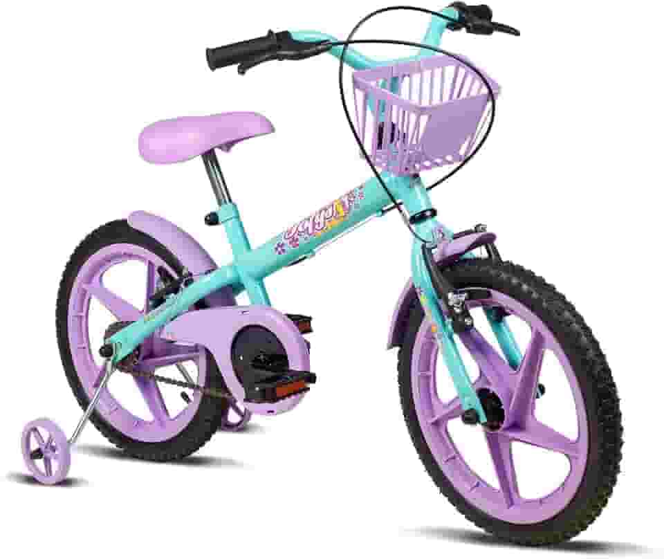 Bicicleta Infantil Verden Fofys - Aro 16 com cestinha e rodinhas