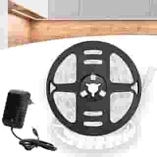 Fita Led 2835 Rolo 5 Metros 300leds Ip65 Dupla Face + Fonte (Branco Frio)