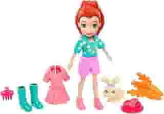 Polly Pocket! Sort Boneca com Bichinho Mattel