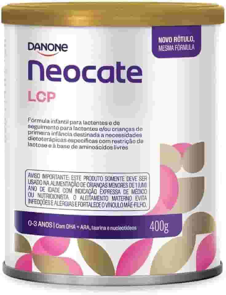 Leite LCP Fórmula Infantil em Pó para Lactentes, 400g, 0-3 Anos, Sem Glúten