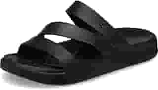 Sandália Crocs Sandálias plataforma com tiras Getaway feminino