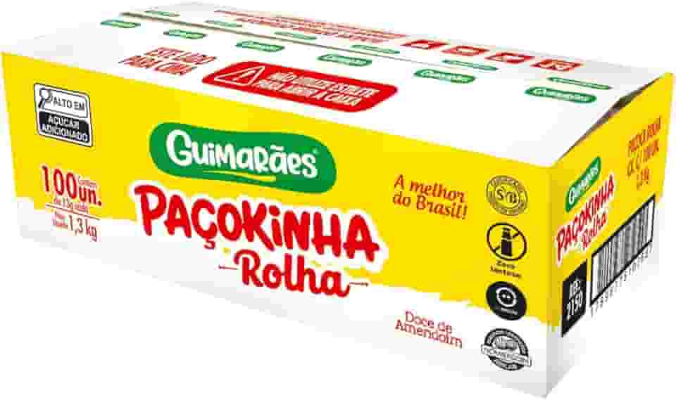 Paçokinha Rolha Cx com 100 1,3kg