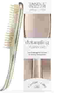 Tangle Teezer - Escova de cabelo desembaraçadora The Ultimate Detangler Chrome para todos os tipos de cabelo. Ideal para usar em fios molhados. Cor: Neo Gold
