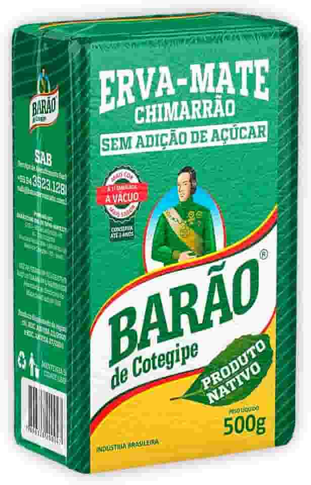 ERVA-MATE BARÃƒO NATIVA VÁCUO 500g