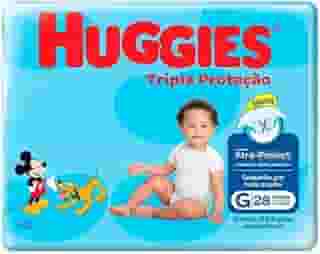 Fralda Huggies Tripla Proteção G - 28 Fraldas