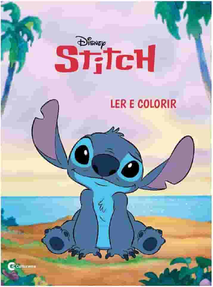 Ler e colorir Stitch