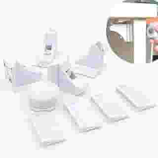 Trava magnética (Kit 4 unidades) para gavetas e portas de armários, segurança para bebês e crianças - LionLemon Store