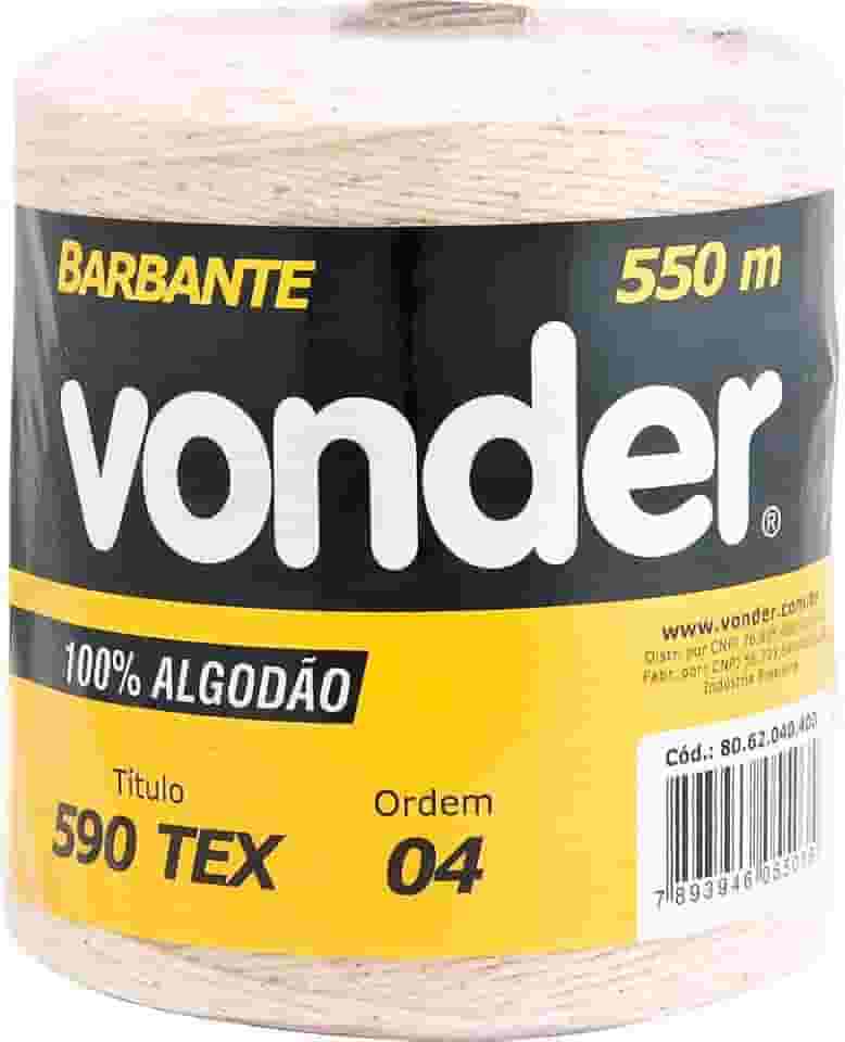 Vonder, Barbante De Algodão 4 X 4.