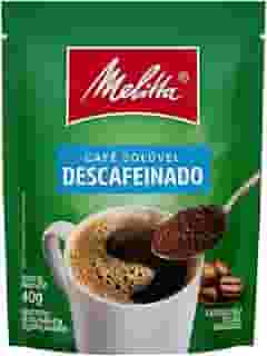 Melitta Café Solúvel Granulado Descafeinado Sachê 40G