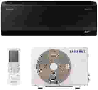 Ar-condicionado Split Inverter 12000 Btus Samsung Windfree Connect Black High Wall Quente e Frio Ar12csecabtnaz/ar12csecabtxaz 220v