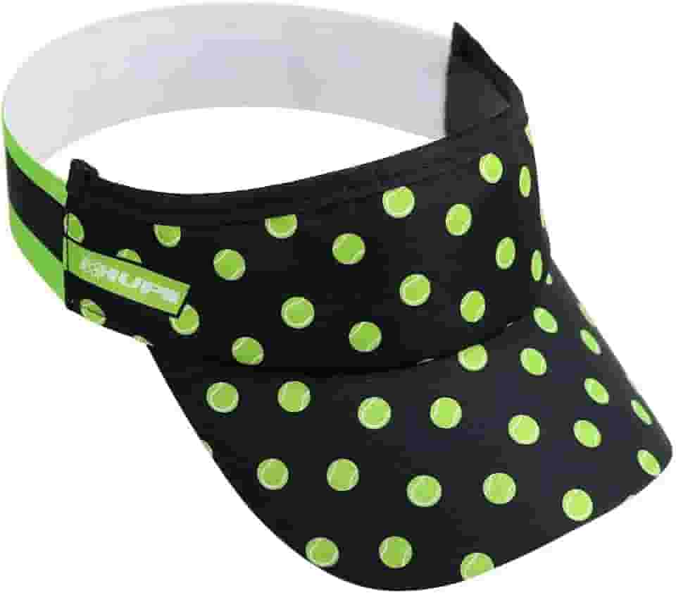 Viseira Beach Tennis Hupi Preto/verde