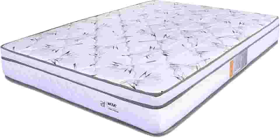 Colchão King Molas Ensacadas Individualmente Com Pillow Certificado 193x203x21cm - BF Colchões