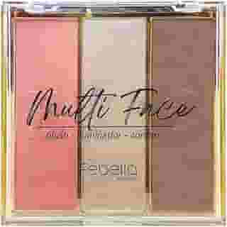 FEBELLA PALETA MULTIFACE BLUSH+ILUMINADOR+CONTORNO MU50113