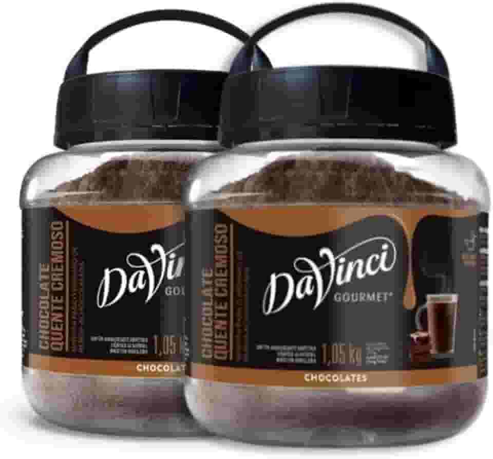 Kit 2 Chocolate Quente Cremoso Da Vinci 1,05kg - Em Pó