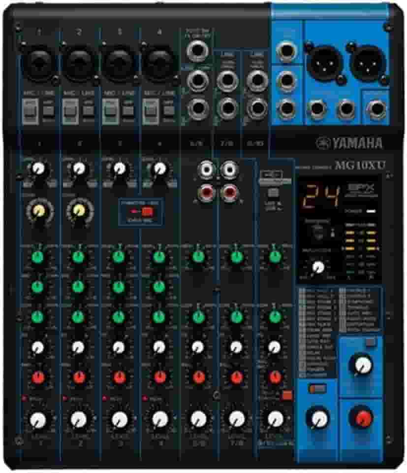 Mesa de Som Analógica MG 10XU Yamaha