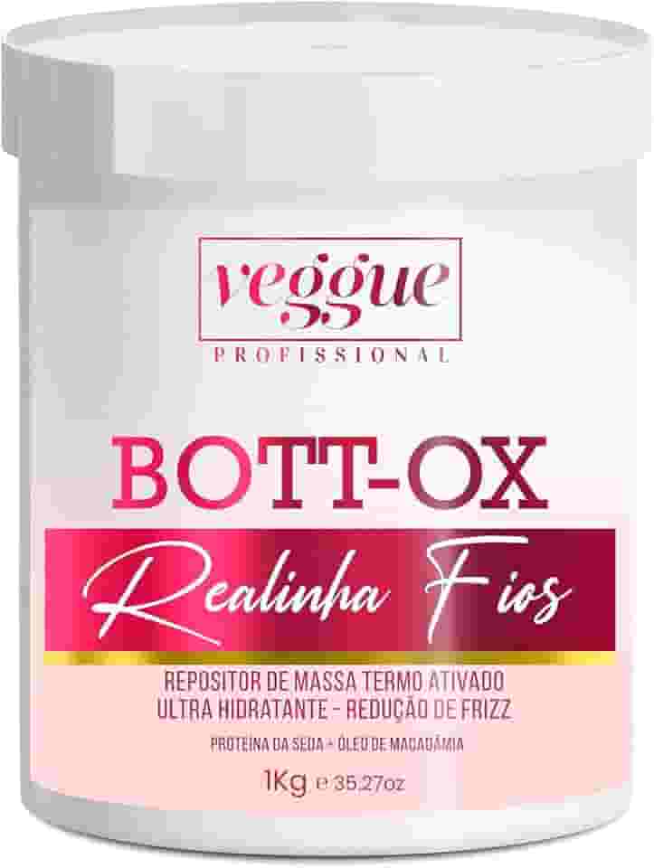 Máscara Capilar Super Hidratante Realinha Fios Veggue Profissional 1kg