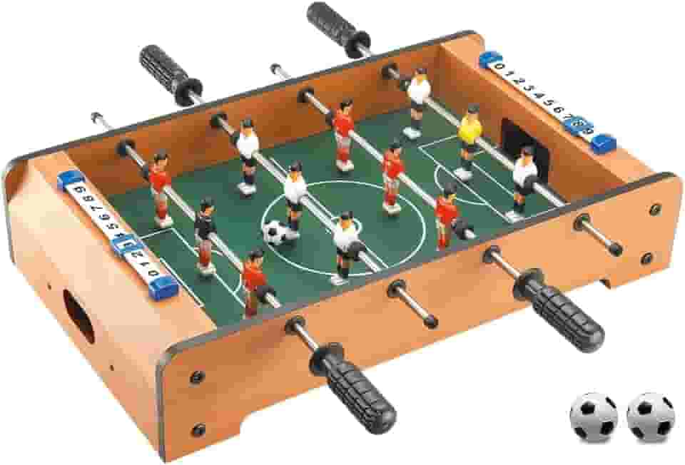 Mesa de Pebolim Infantil Mini Jogo de Futebol - Maxi Toys