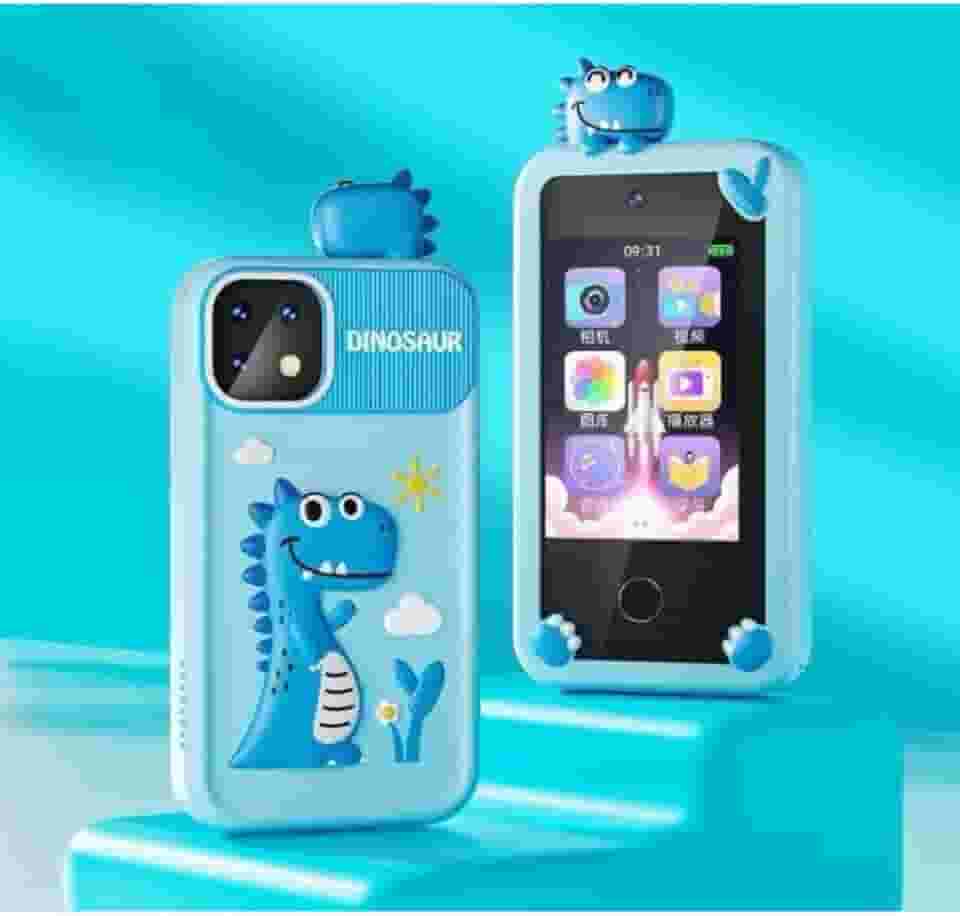 Celular Infantil Educativo Touch Aprendizado e Diversão Seu pequeno Merece Diversão Inteligente E Segura O Celular Infantil Educativo Touch Azul Transforma O aprendizado Em Momentos Mágicos(Cor Azul)