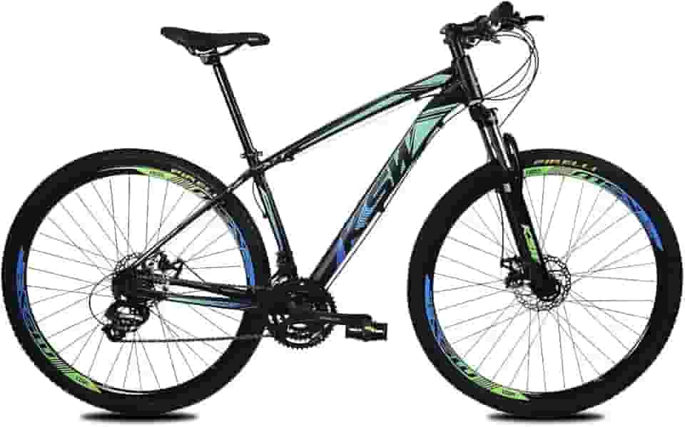 Bicicleta Aro 29 KSW XLT Color 24v Freio Hidraulico Câmbios Shimano Suspensão C/Trava