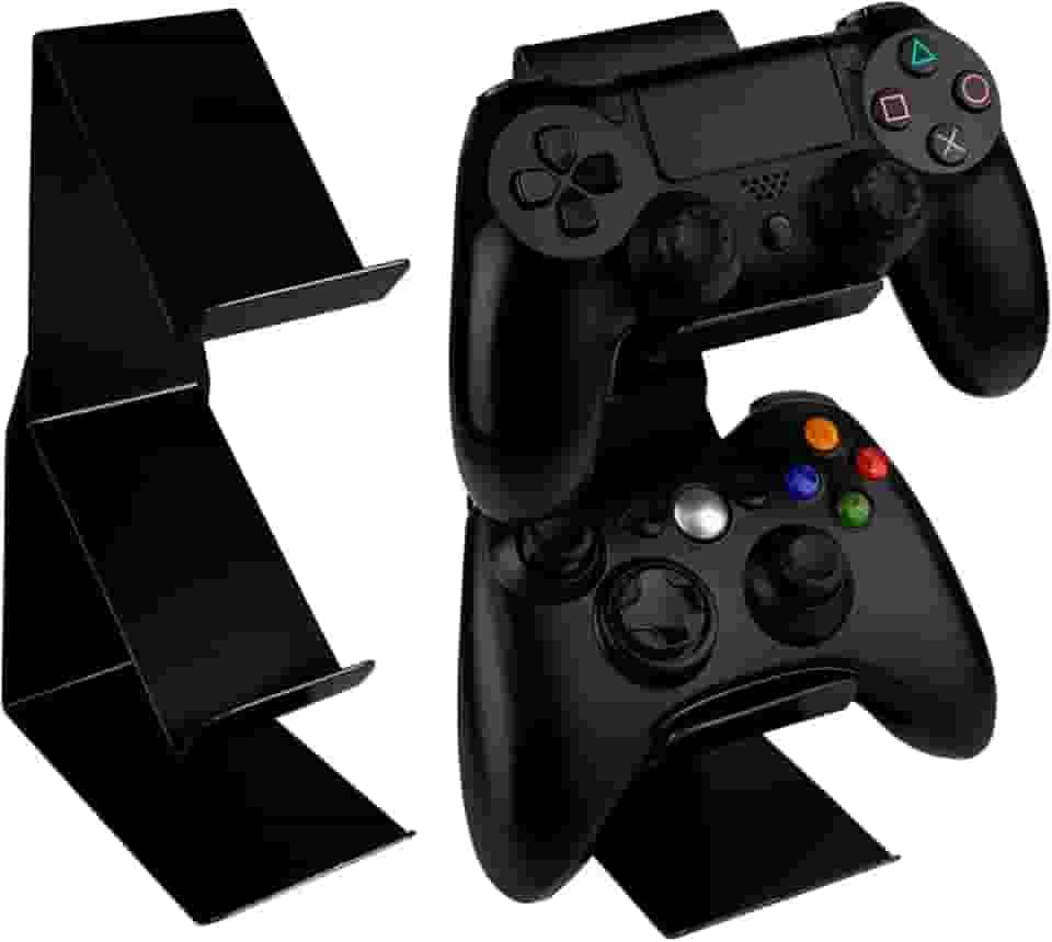 Suporte de Mesa 2 Controles Playstation Xbox ps3 Ps4 ps5 Xbox 360 One Series X/S Vexus - Preto