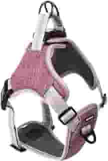 Coleira Peitoral Antipuxão para Cachorro MADOG Comfort (Rosa, M)