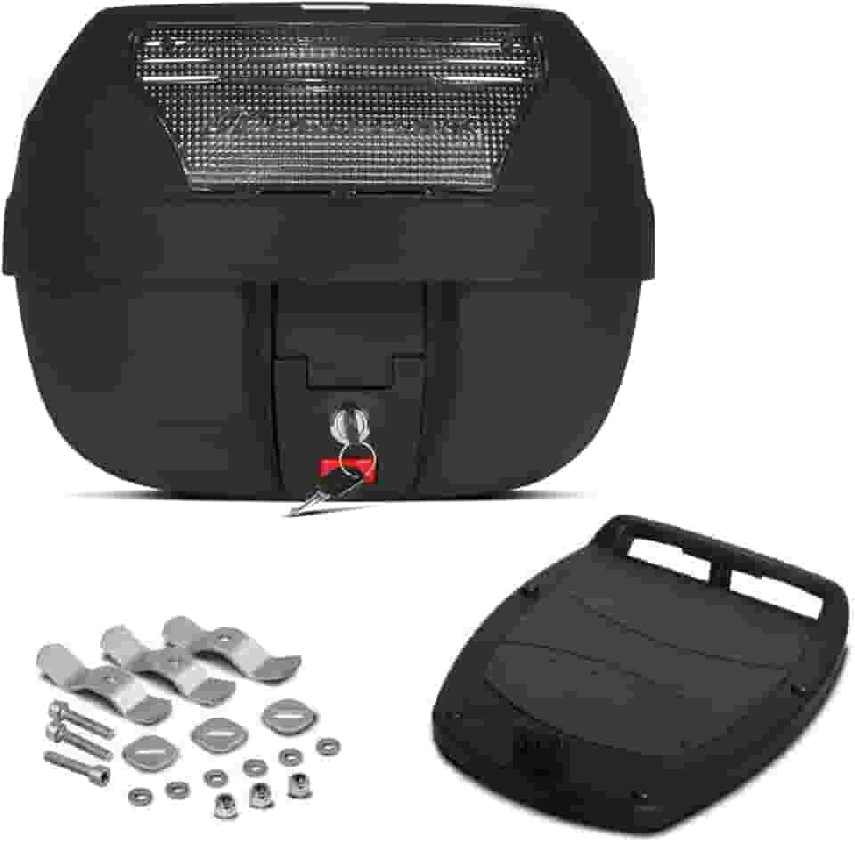 BAULETO PLÁSTICO SUPERIOR 28 LITROS PRO TORK SMART BOX REFLETOR CRISTAL