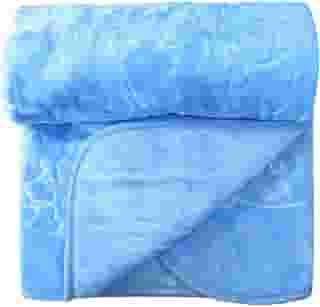 Cobertor Bebe Frio Intenso Menino Urso 0,90cmX1,05m Toque Macio Antialergico