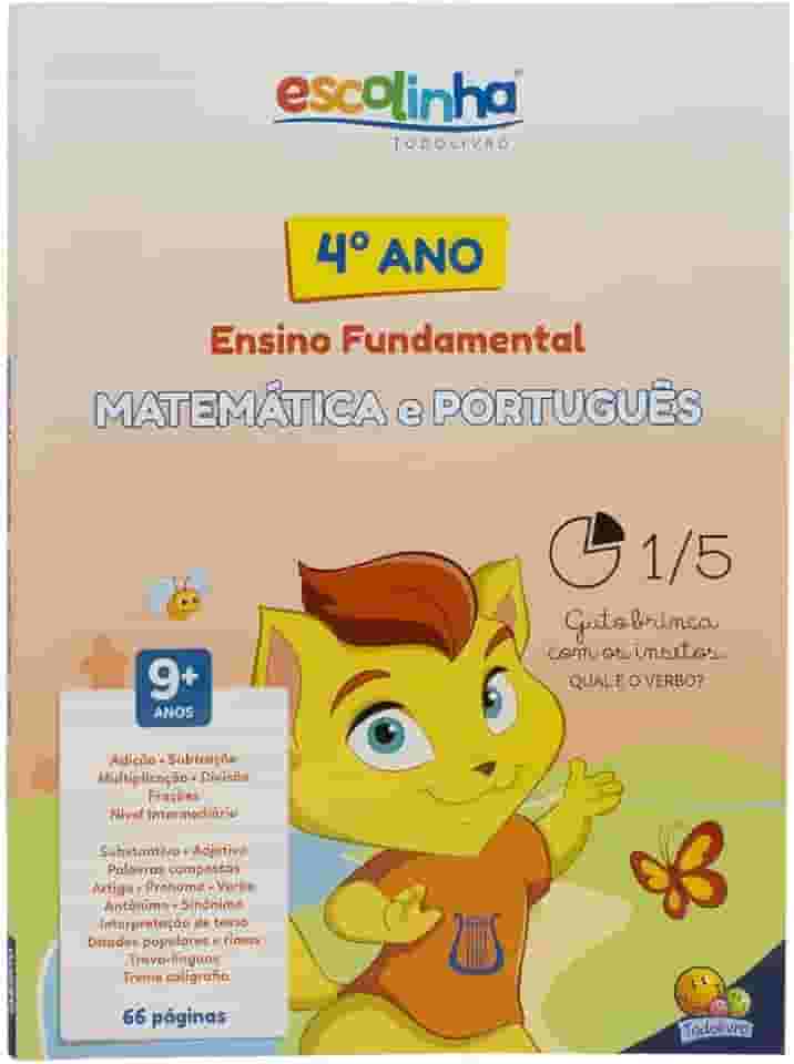 4º Ano - Matemática e Português (Escolinha Todolivro)