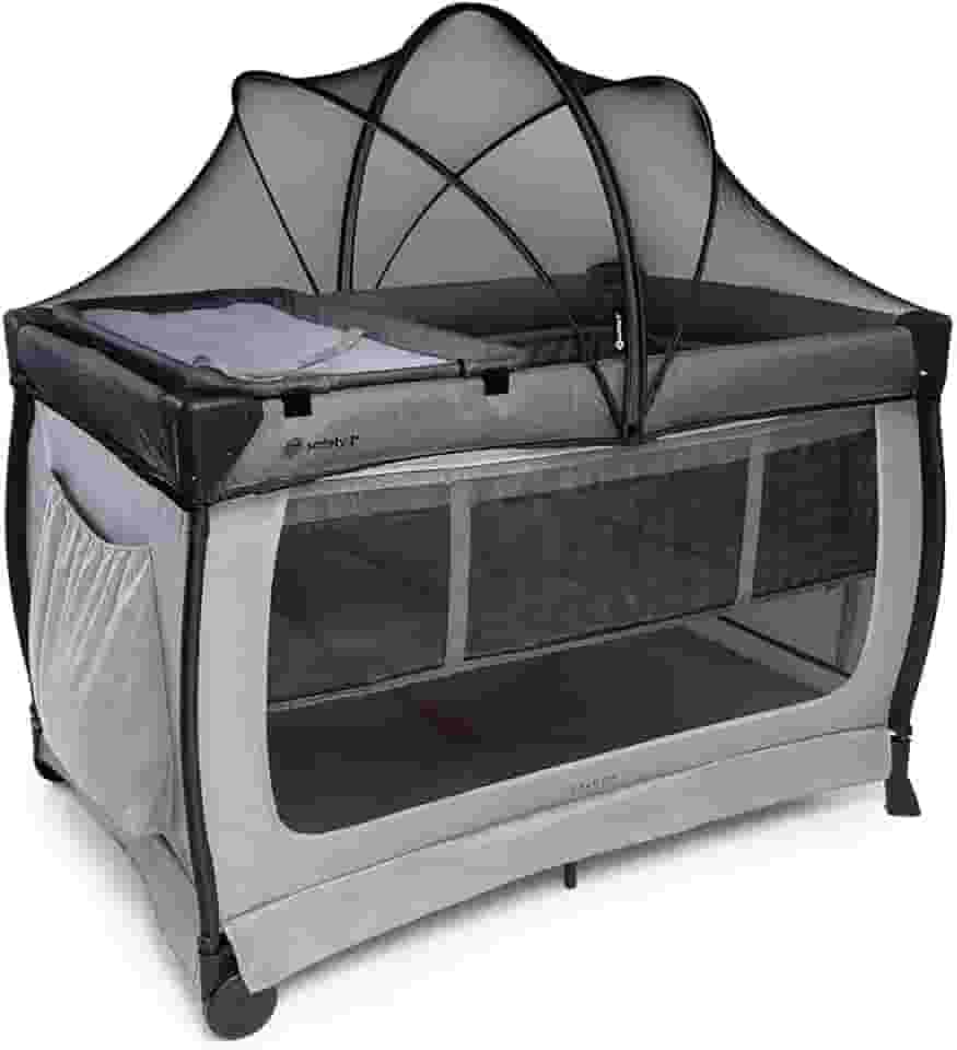 Berço Portátil Safety 1st, Falcon, 0 a 20kg, Grey Night