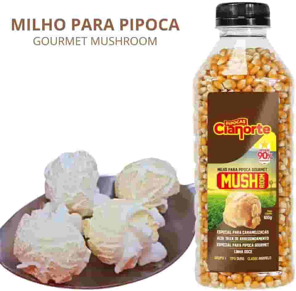 Milho para Pipoca Doce Tipo Mushroom 655g 90% aproveitamento