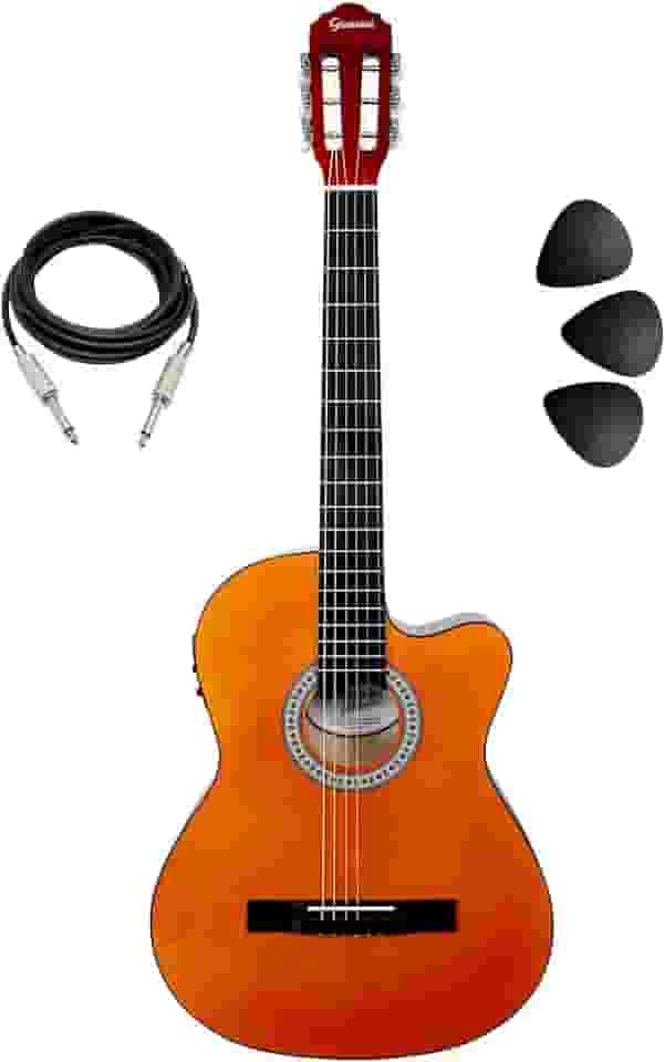Violão Eletroacústico Flat Aço Giannini Sf-14 Ceq N Natural