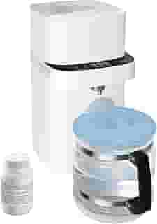 Phstiller máquina de destilador de água atualizada - fabricante de água destilada de bancada doméstica de 1,1 gal com monitoramento em tempo real para destilação, purificador de destilador d