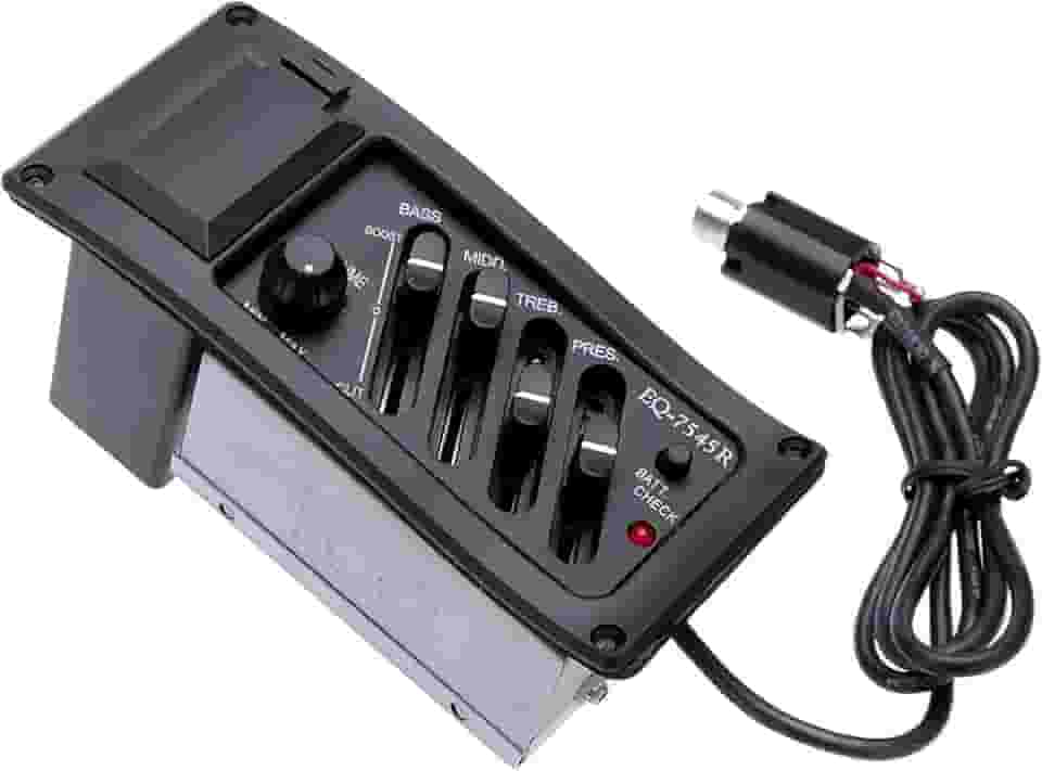 Captador para Violão Acústico, de Captação Avançado, Alta Sensibilidade, Visor de Tela, 4 Bandas