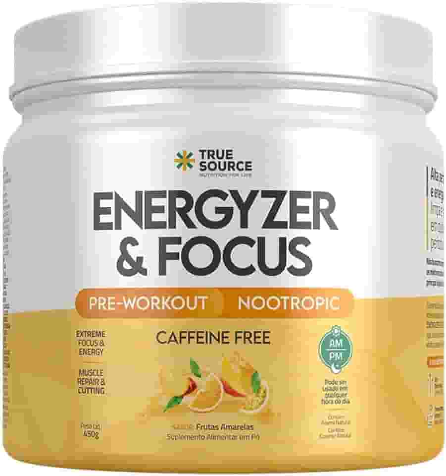 Energyzer & Focus (360g), Frutas Amarelas (s/cafeína 450g)