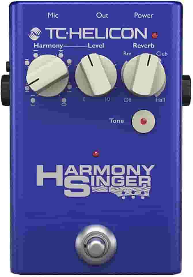 TC Helicon Harmony Singer 2 Pedal para vocal/voz