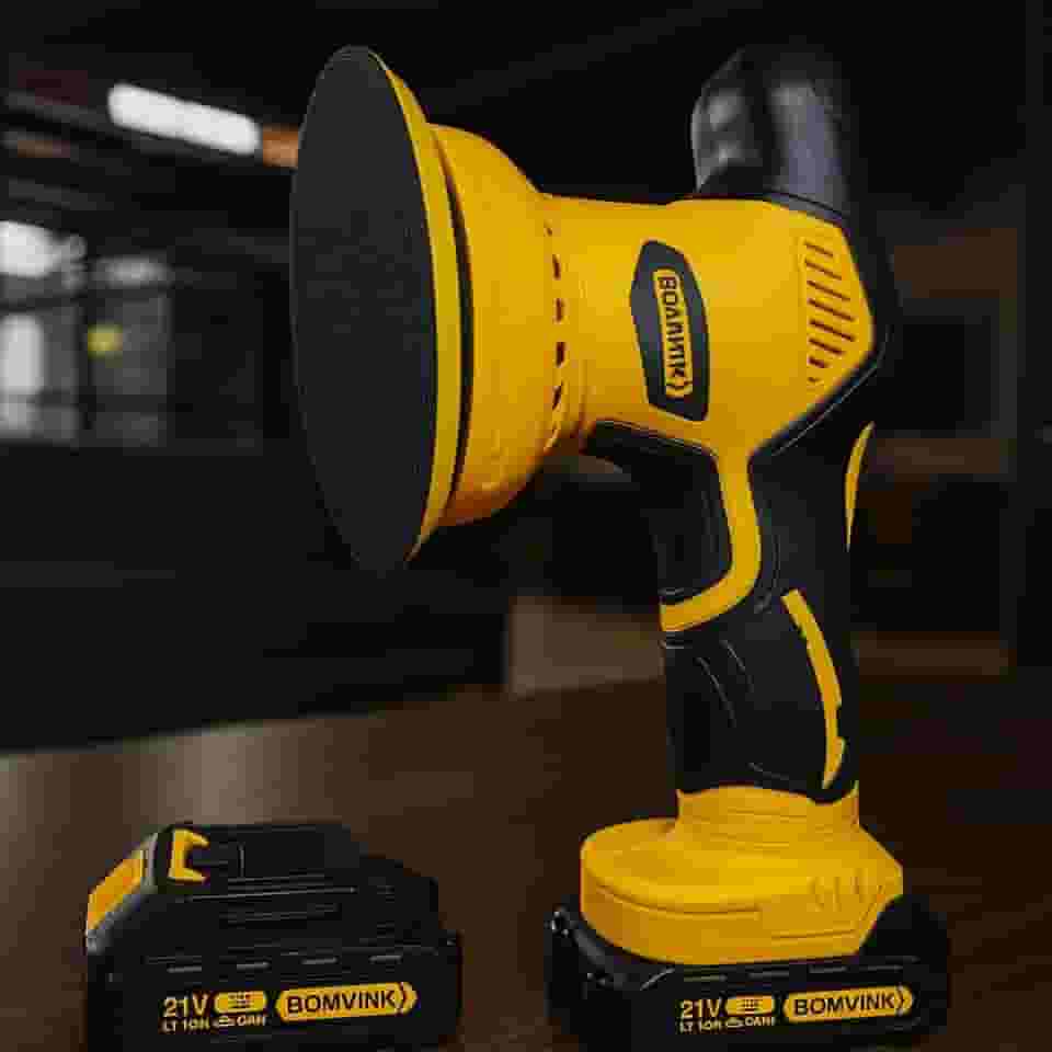 Lixadeira Politriz Roto Orbital 5000 Rpm 2 Bateria 1000 W