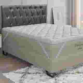 PILLOW TOP ORTOBOM 200 FIOS PERCAL 100% ALGODÃO HIPOALÉRGICO (Queen)