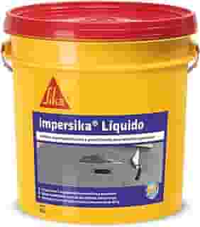 Sika - Impermeabilizante - ImperSika líquido branco - Impermeabilizante e plastificante - Argamassa - Balde de 18L