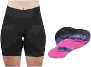 Bermuda Ciclismo Feminina Compressão Forro Gel D80/120 MPRO Rosa