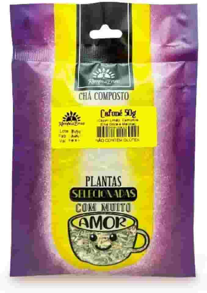 Chá Cafuné - Capim Limão, Maracujá, Melissa e Camomila 50g Kampo de Ervas