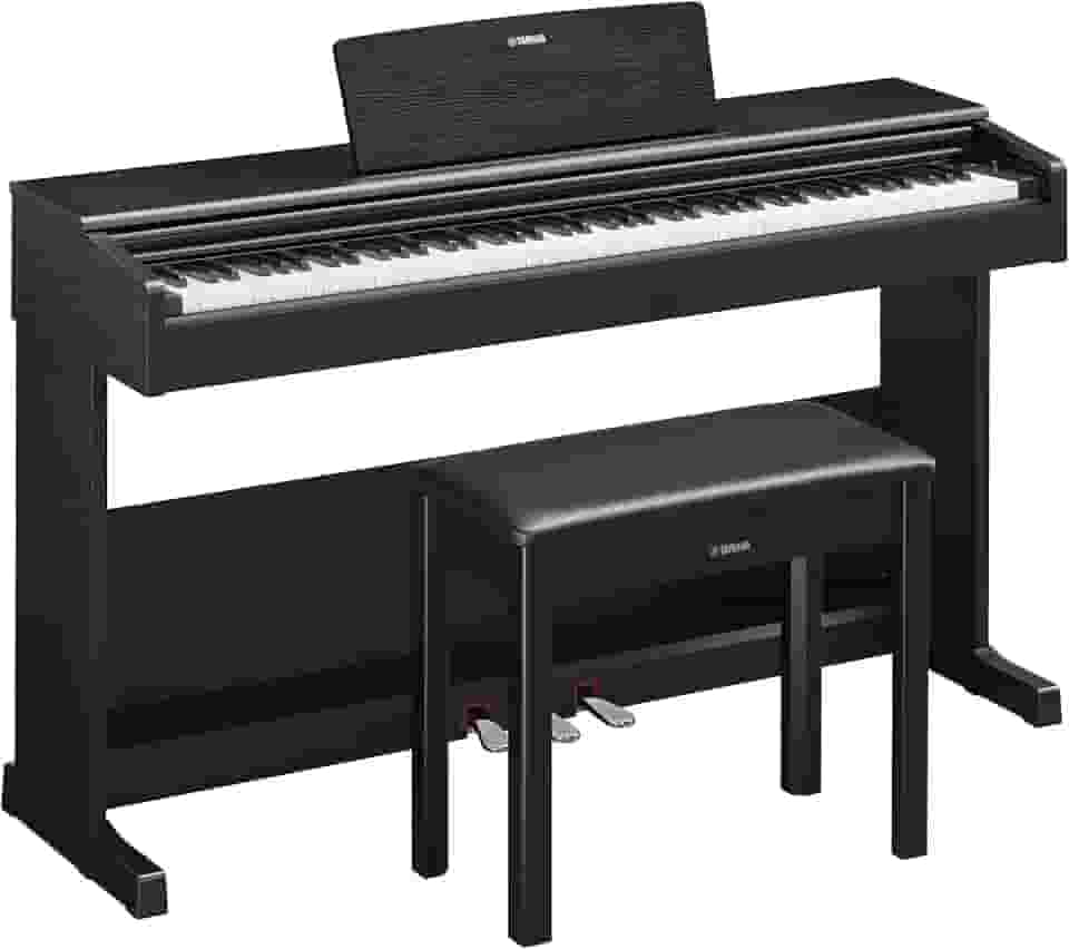 Piano Digital Arius YDP 105 B Preto 88 Teclas Yamaha