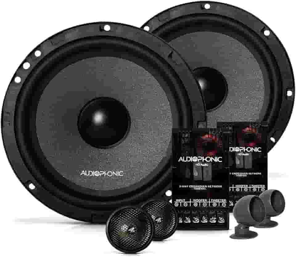 Alto Falante 6 Polegadas Kit 2 Vias Audiophonic Club Kc 6.3 - 160W Rms
