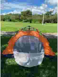Barraca de Camping Semi Automática para 2 Pessoas, 1,70m x 1m x 1,20m, Poliéster